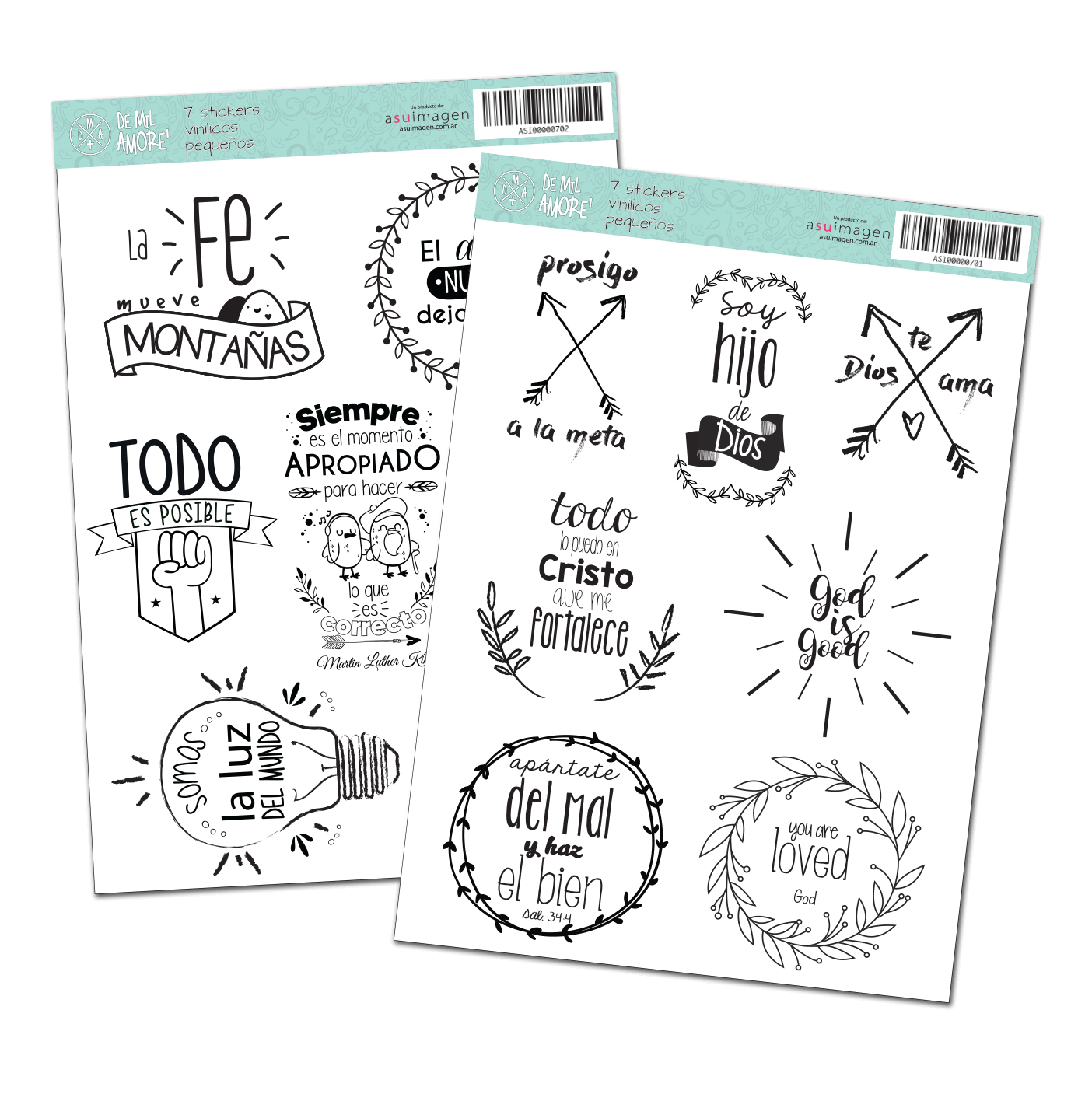 Stickers Vinilo Transparente asuimagen